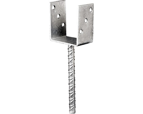 Pergola drager met betonijzer 91 mm U-model